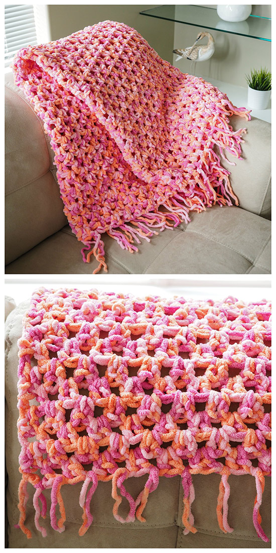 Easy Cozy Crochet Blanket Dabbles & Babbles