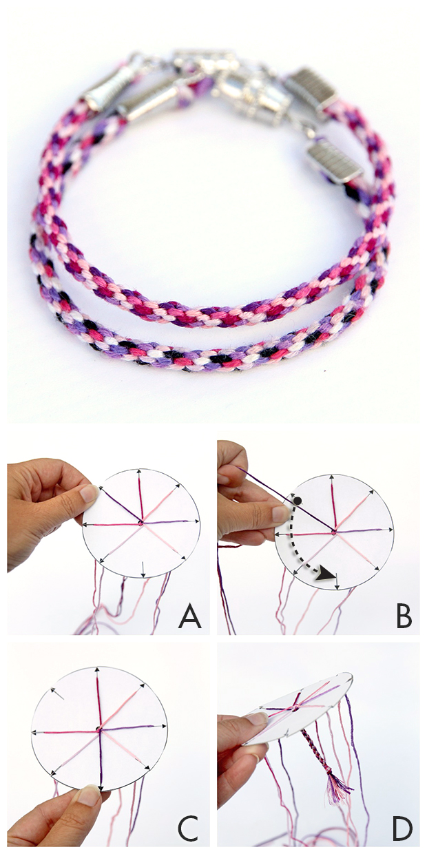 Follow this tutorial to create your own jellyfish bracelet.