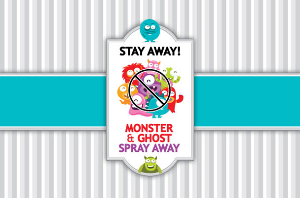 Monster And Ghost Spray Away Dabbles Babbles