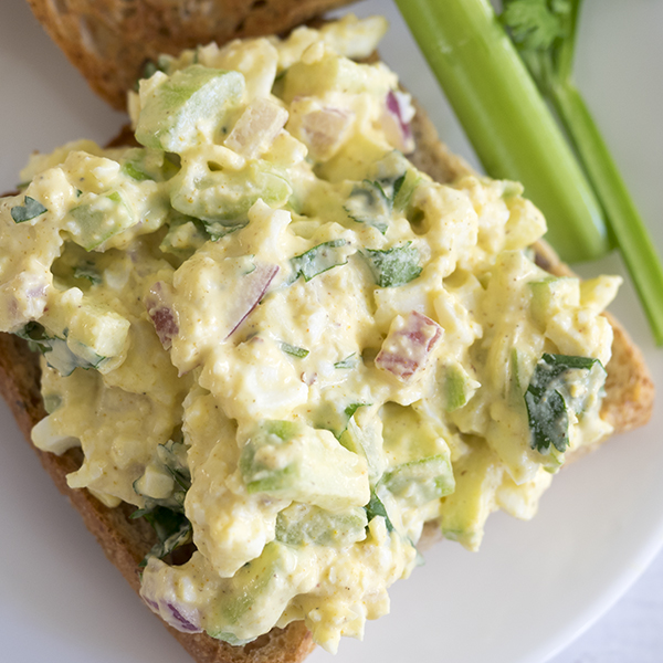 Forget your grandma's recipe, this is the BEST EGG SALAD SANDWICH you've ever eaten.