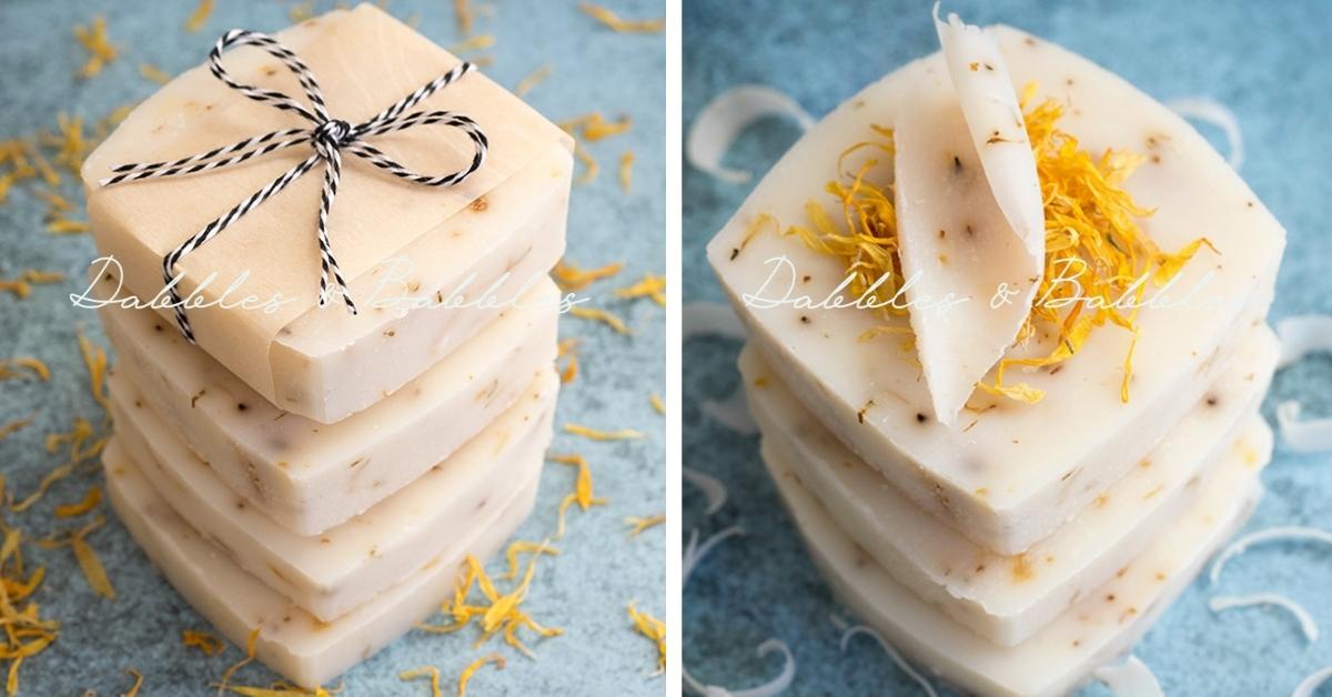 Natural Calendula Soap Recipe Dabbles