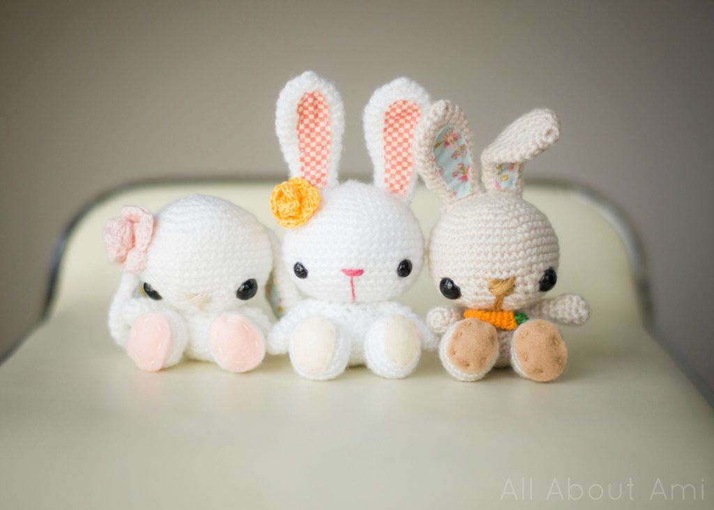 Crochet Spring Bunnies
