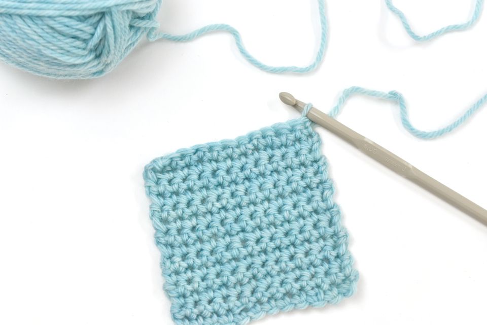 Single Crochet Stitch - These different basic crochet stitches are the fundamentals to becoming an inventive crocheter. You could use these crochet stitches for blankets or a multitude of other projects. #SingleCrochetStitch #TunisianCrochet #BasicCrrochetStitches