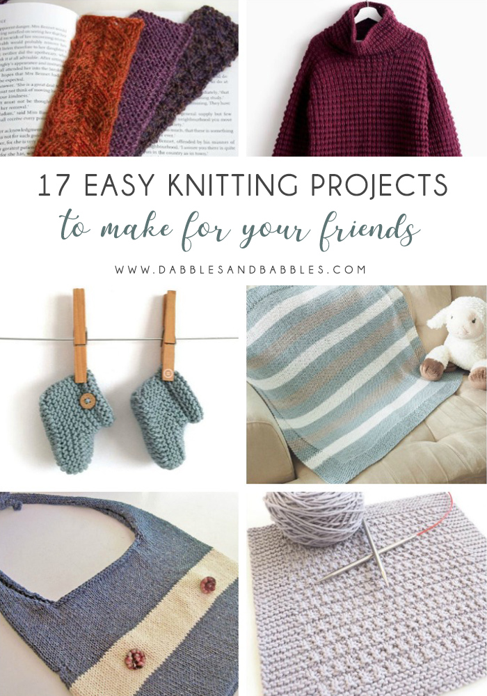 Best knitting projects for beginners
