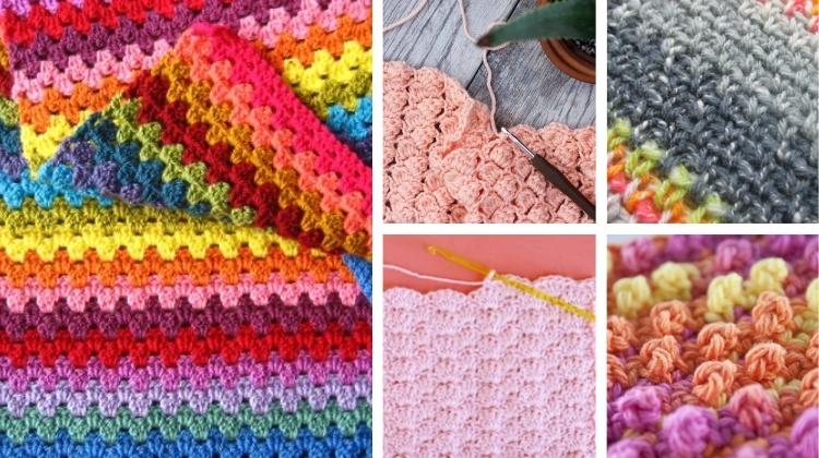 39+ Types of Crochet Stitches & Patterns Easy Guide with Pictures