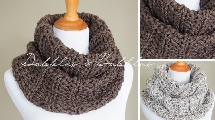 Country Knots Cowl **Crochet PDF Pattern Only**