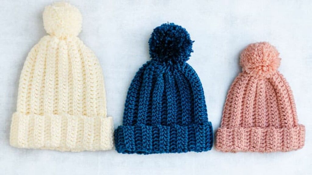 1.5-Hour Crochet Hat 