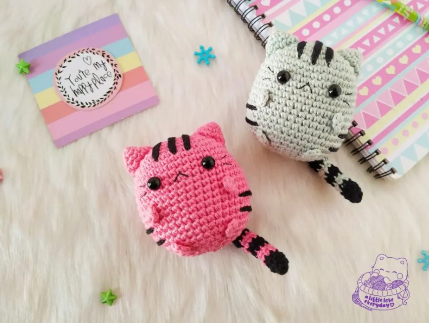 Chubby Cat Crochet Amigurumi 