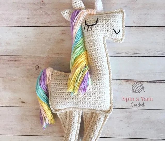 Crochet Ragdoll Unicorn 