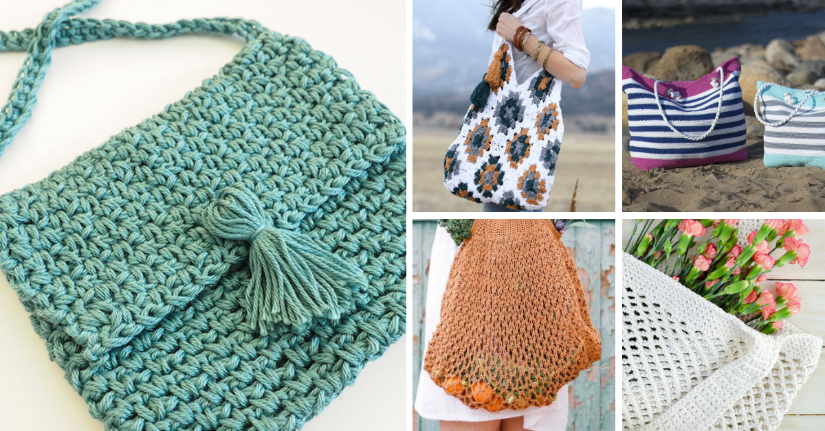 45+ Free Crochet Bag Patterns for Beginners - featured image