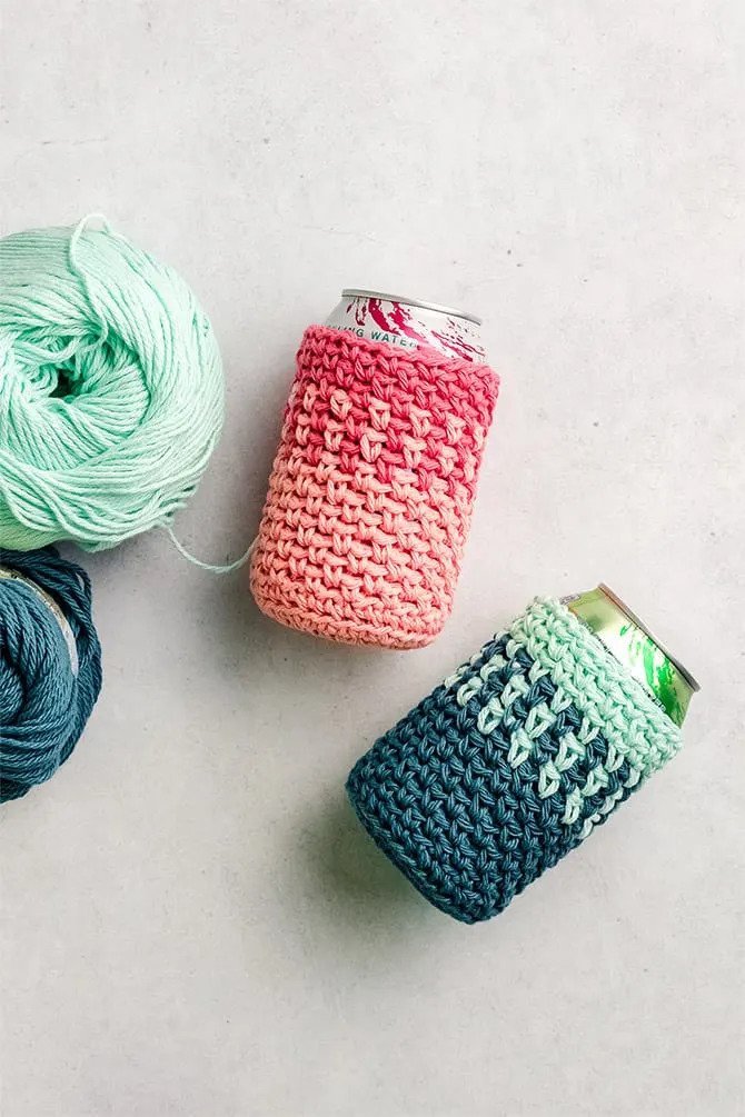 crochet can cozy