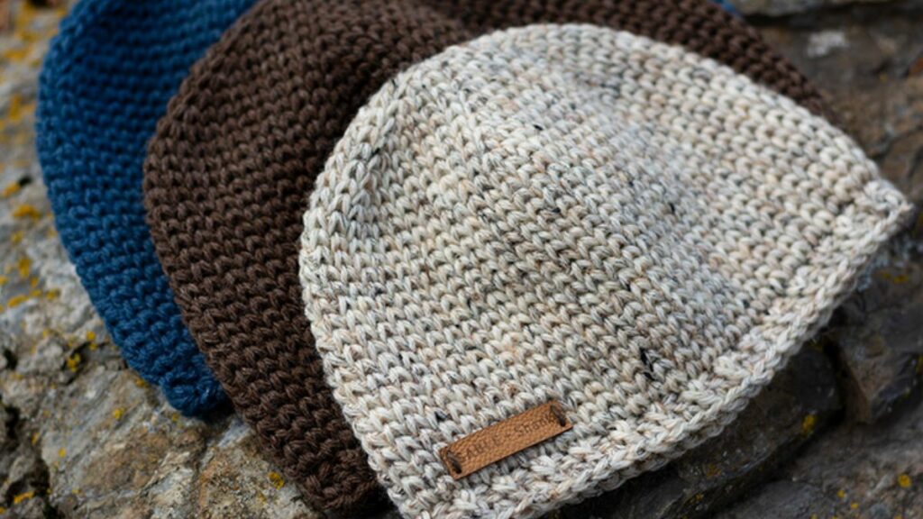 Easy Knit Look Crochet Hat