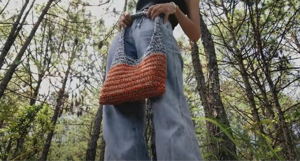 Easy crochet bag