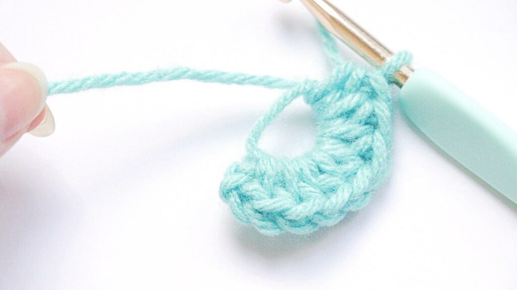 How To Do A Crochet Magic Circle Step 12