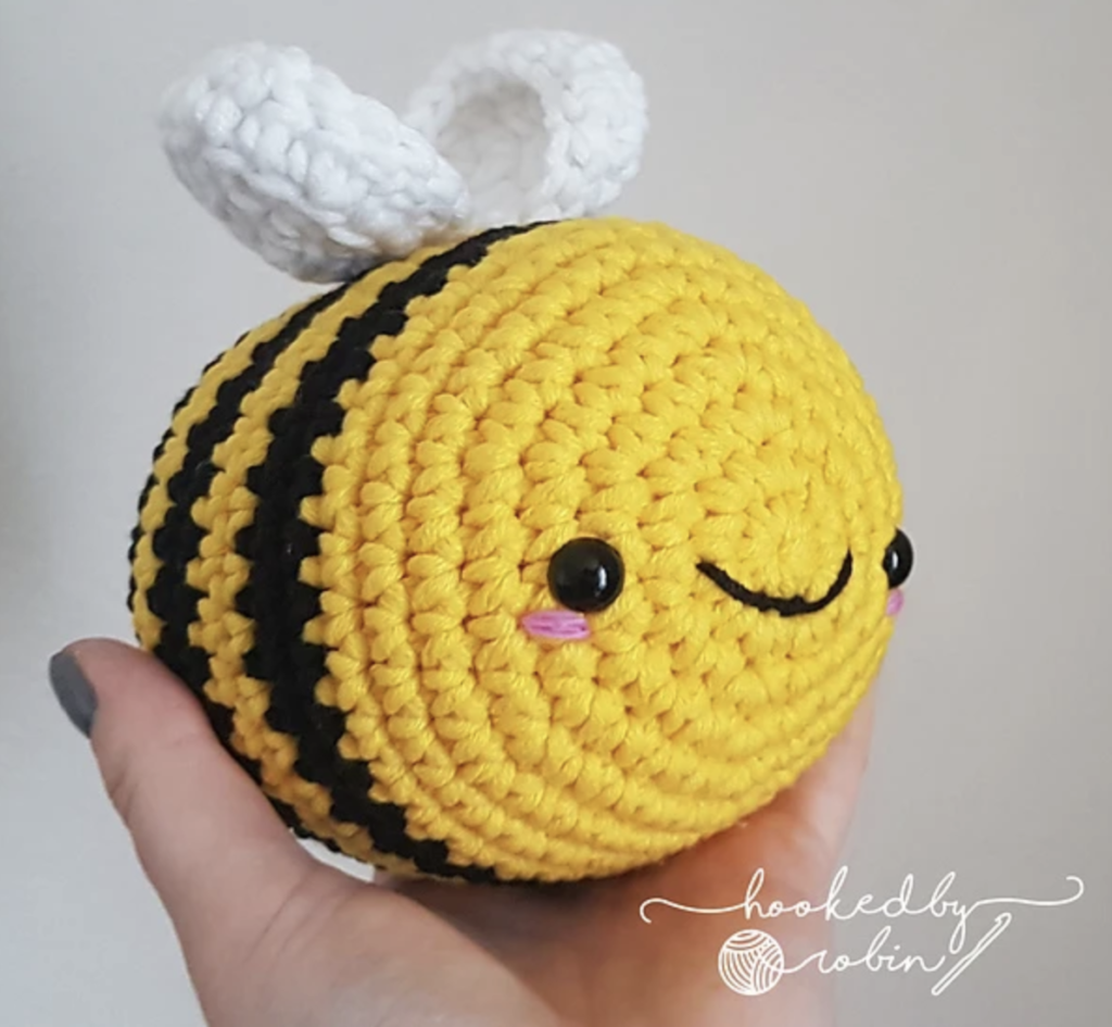 Crochet Amigurumi Bumble Bee 