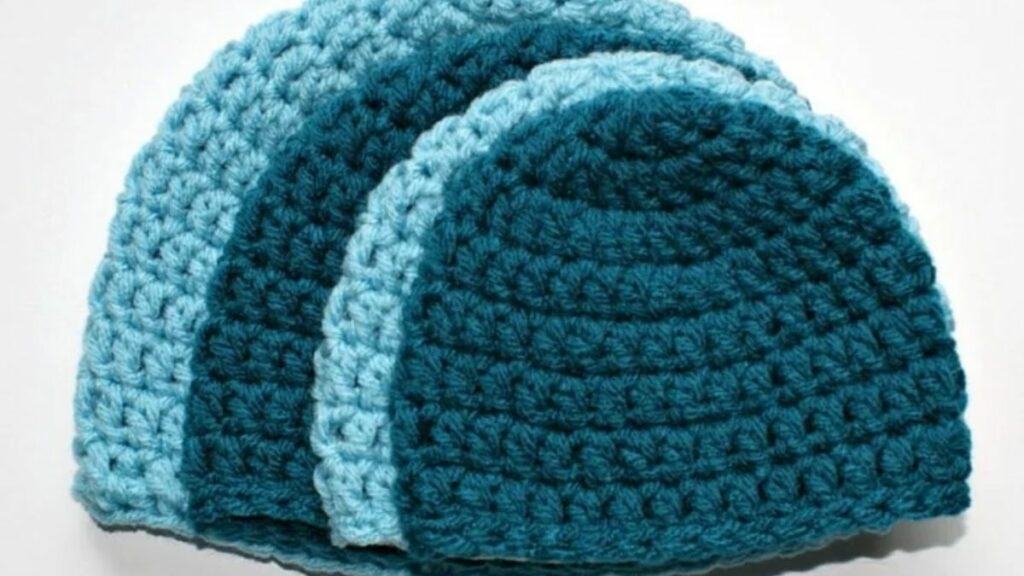 Simple Double Crochet Hat 