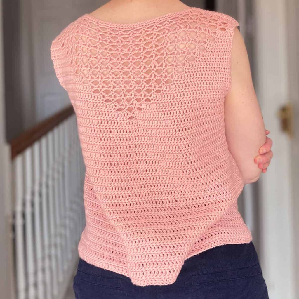 Flamingo Summer Crochet Top