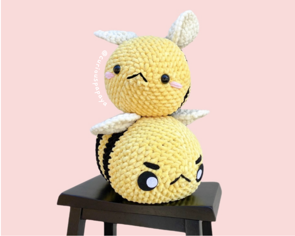 Jumbo the Bee Crochet amigurumis