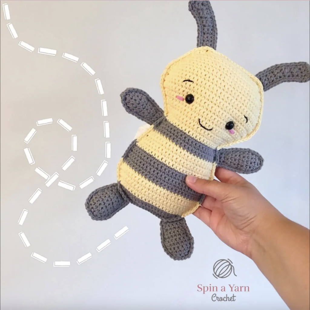 Crochet Bumble Bee Ragdoll