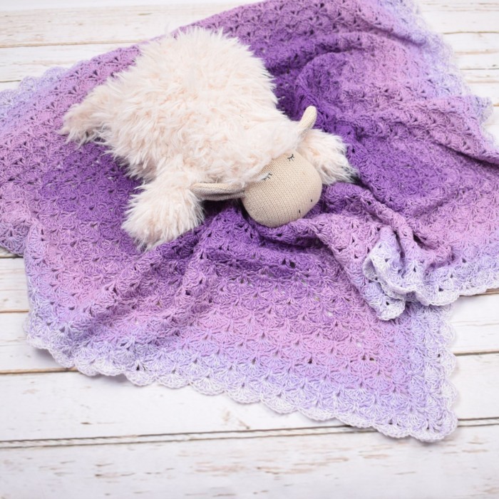 The Deluxe Crochet Baby Blanket

