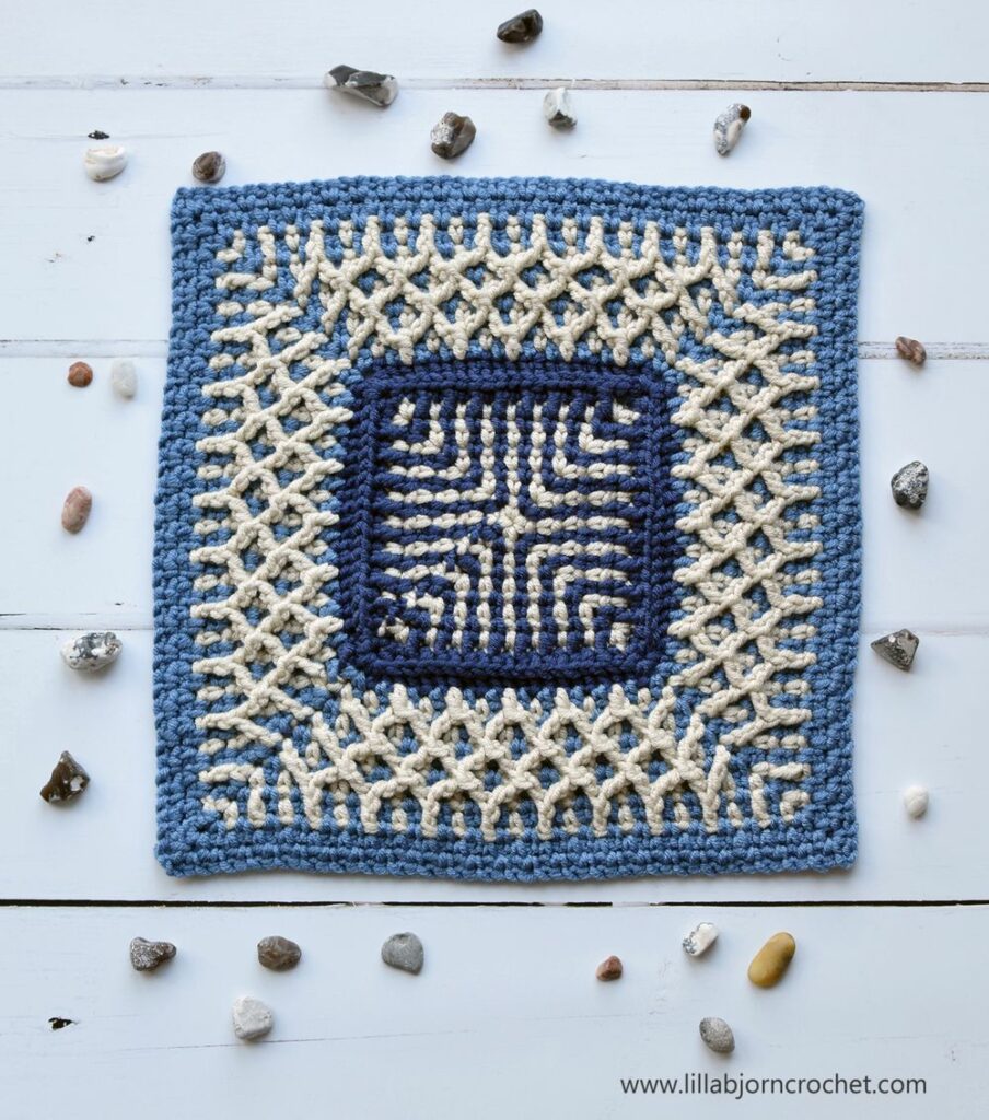 Sea Crochet Square
