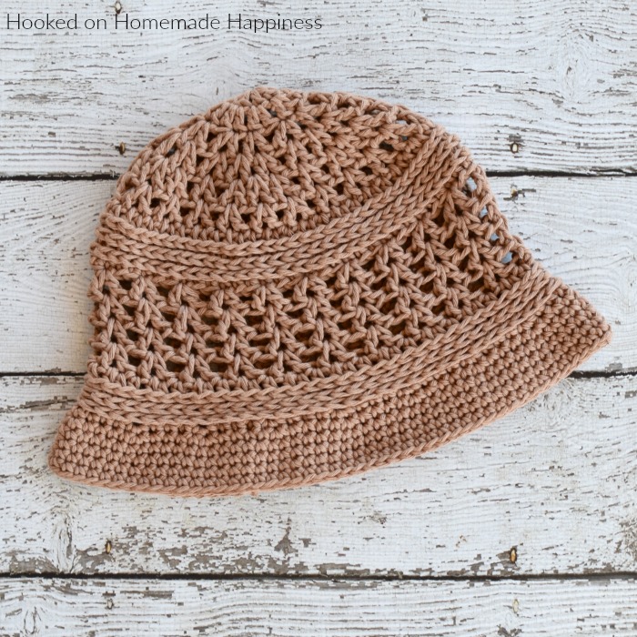 Sun Daze Crochet Bucket Hat