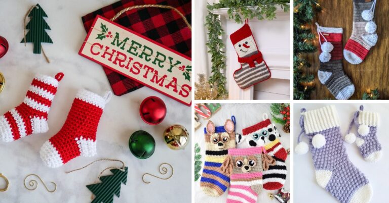 Crochet Christmas Stockings