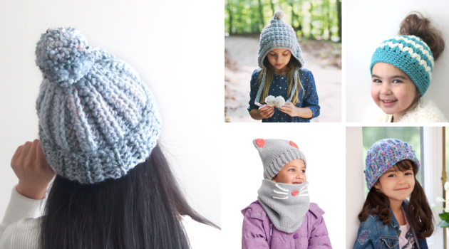Free and Cute Crochet Hat Patterns for Girls