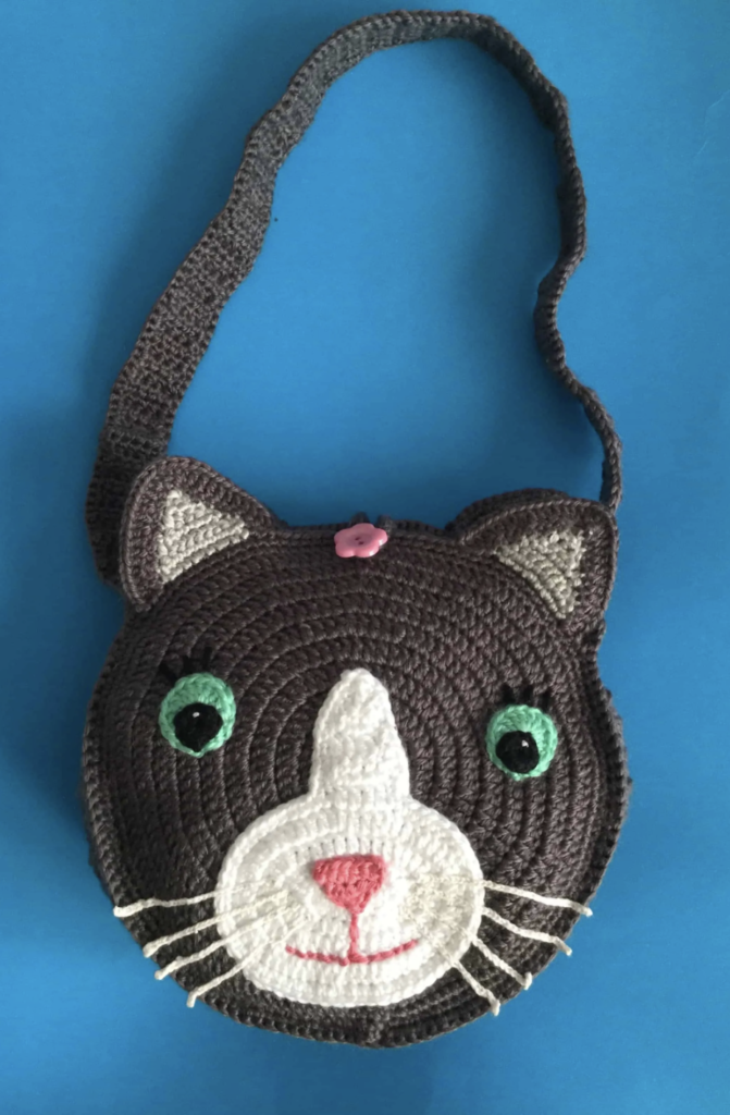 crochet cat bag