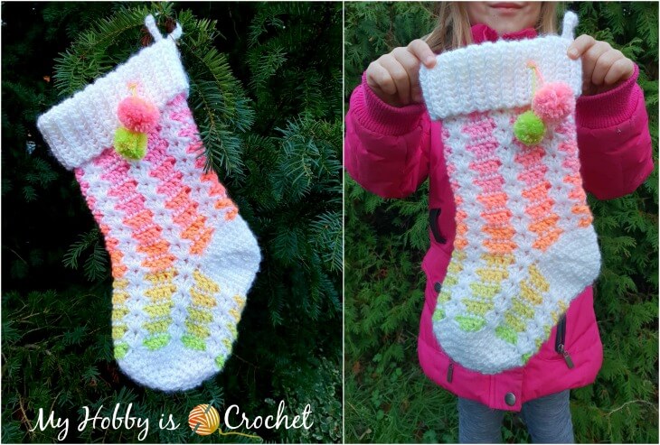 Dreamy Crochet Christmas Stockings