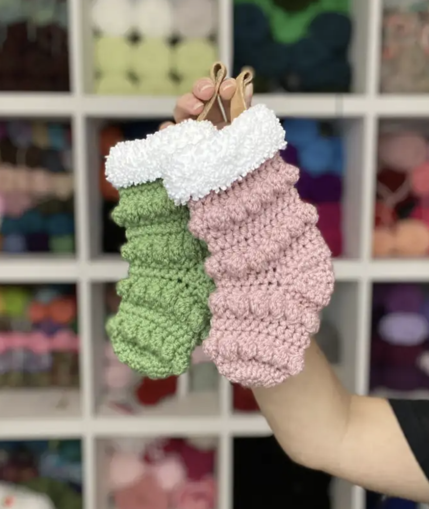 Crochet Mini Crafty Boho Stockings