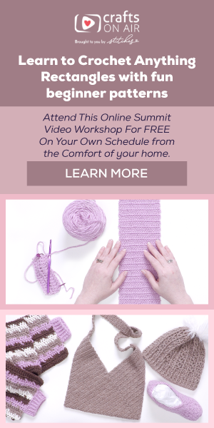 Crocheting Anything with Rectangles banner ad