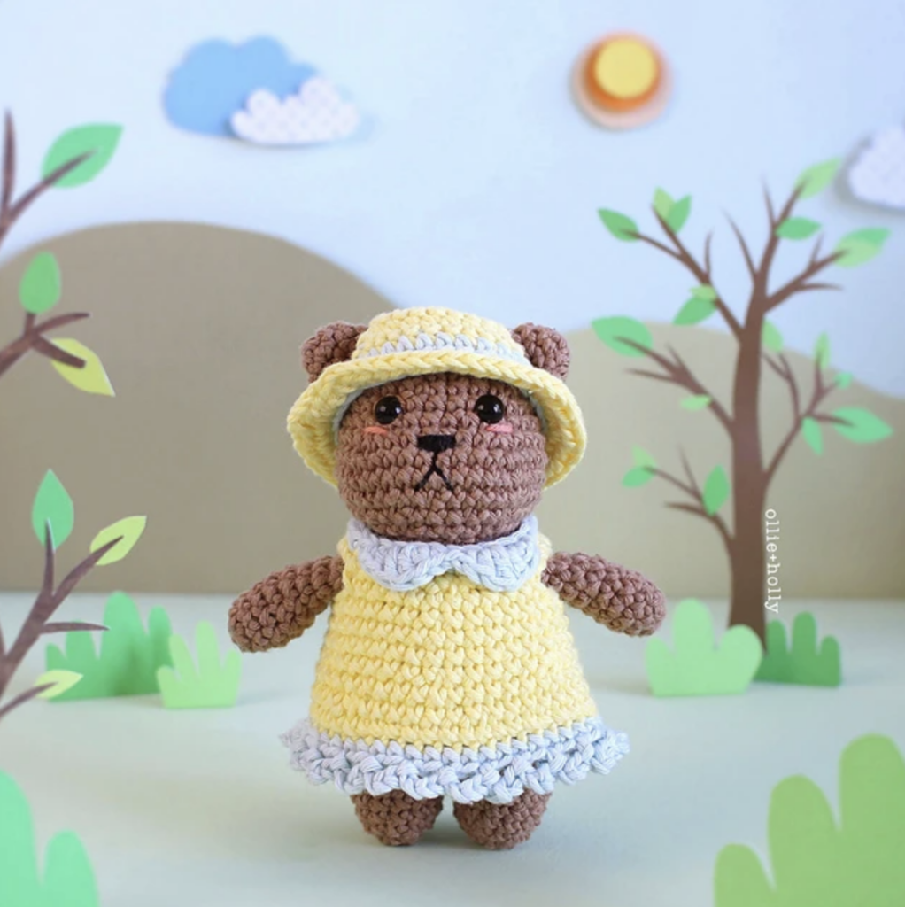 Crochet Bernadette the Bear
