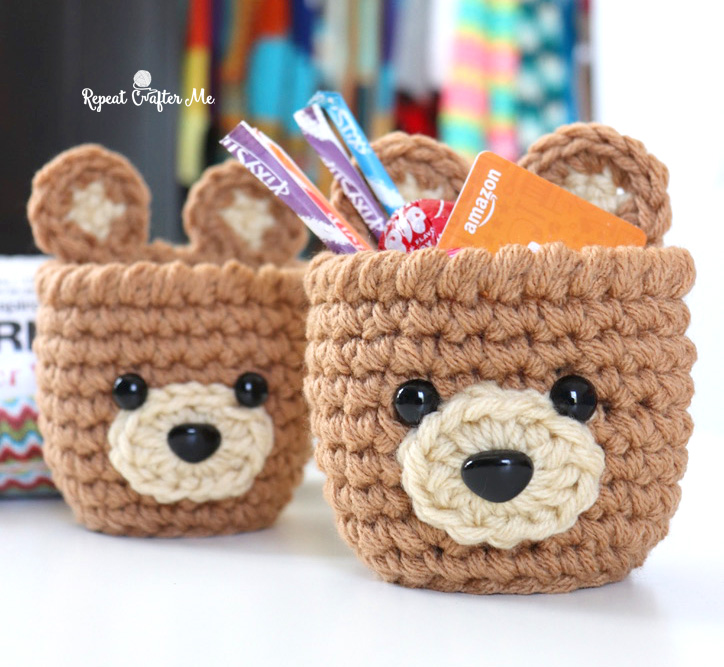 Bernat Bear Crochet Cups