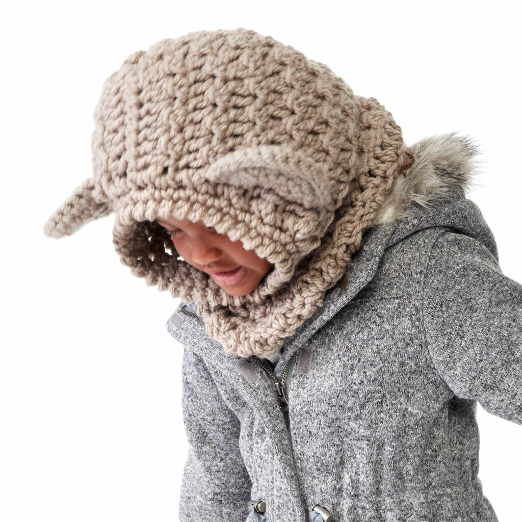 Bernat Crochet Bear Hood