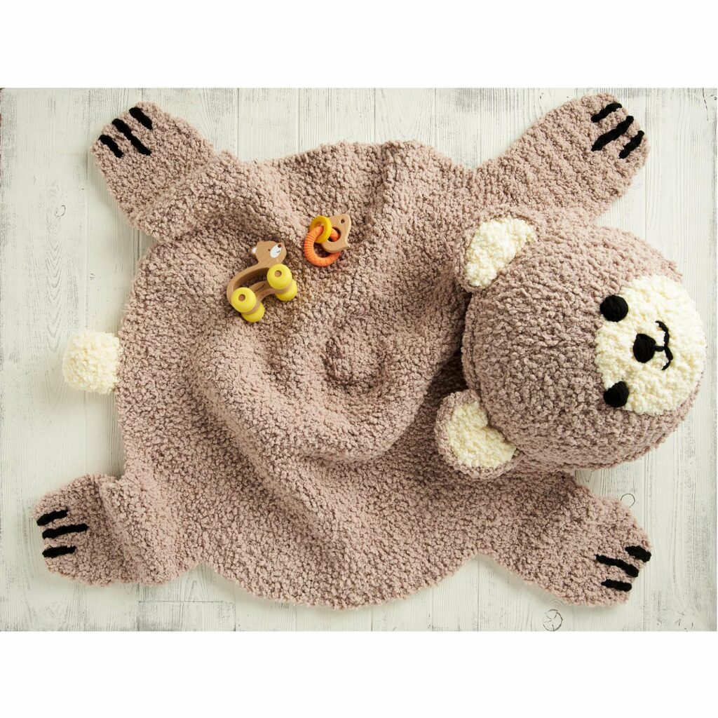 Bernat Crochet Bearskin Rug