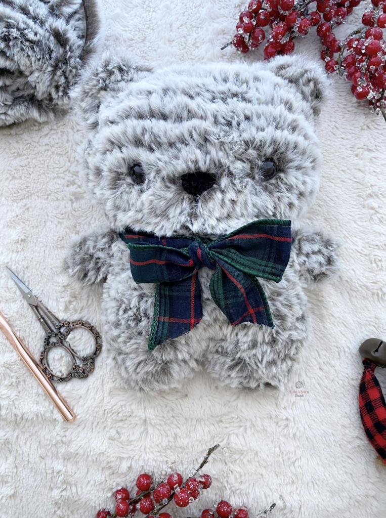 Classic Fluffy Crochet Teddy Bear