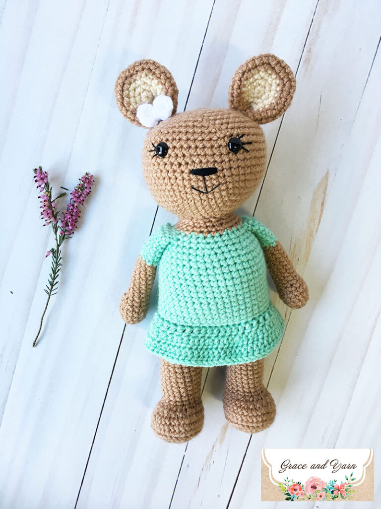 Crochet Holly the Honey Bear