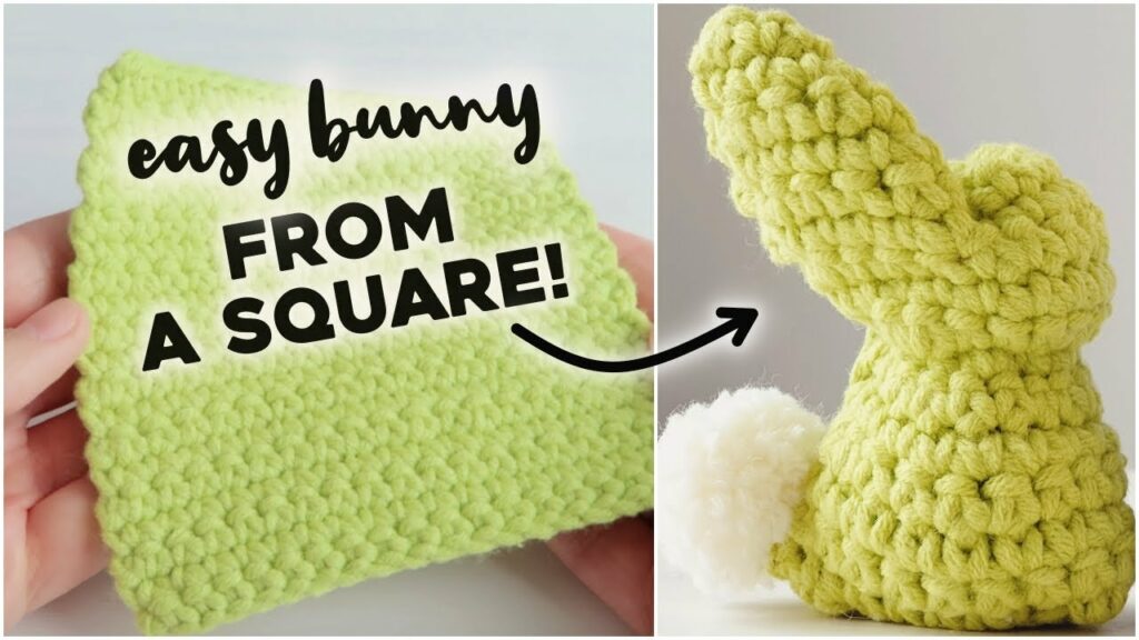 Easy Bunny from a Square
