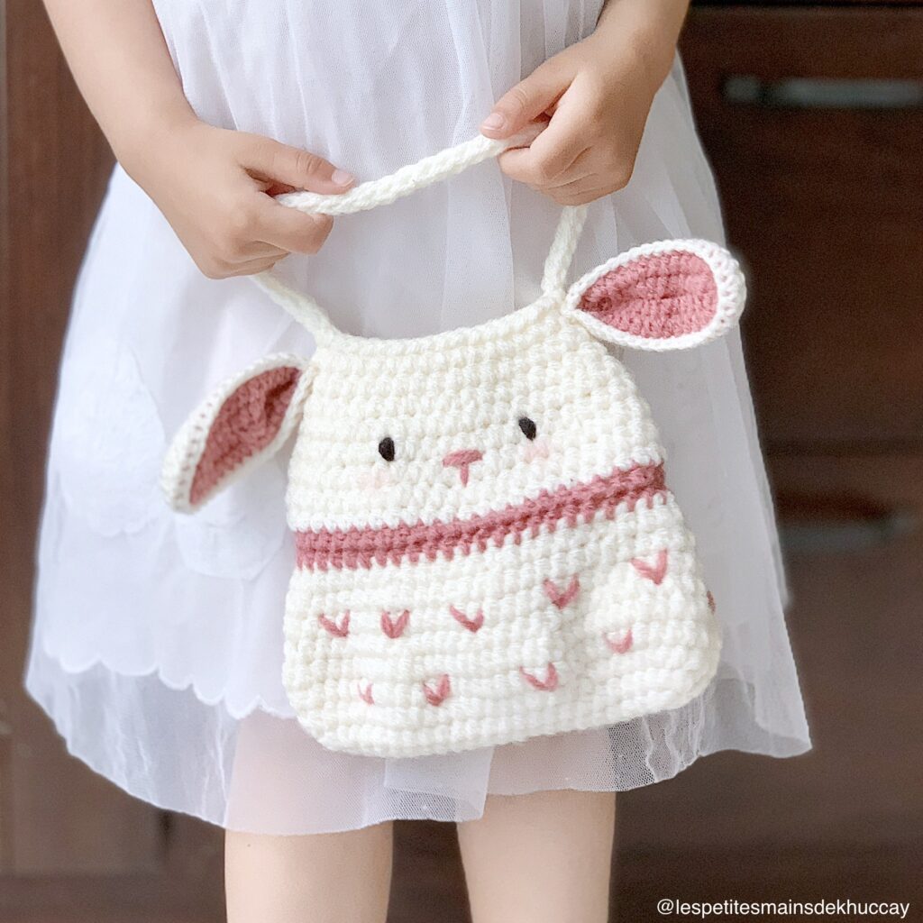 Little Crochet Bunny Bag
