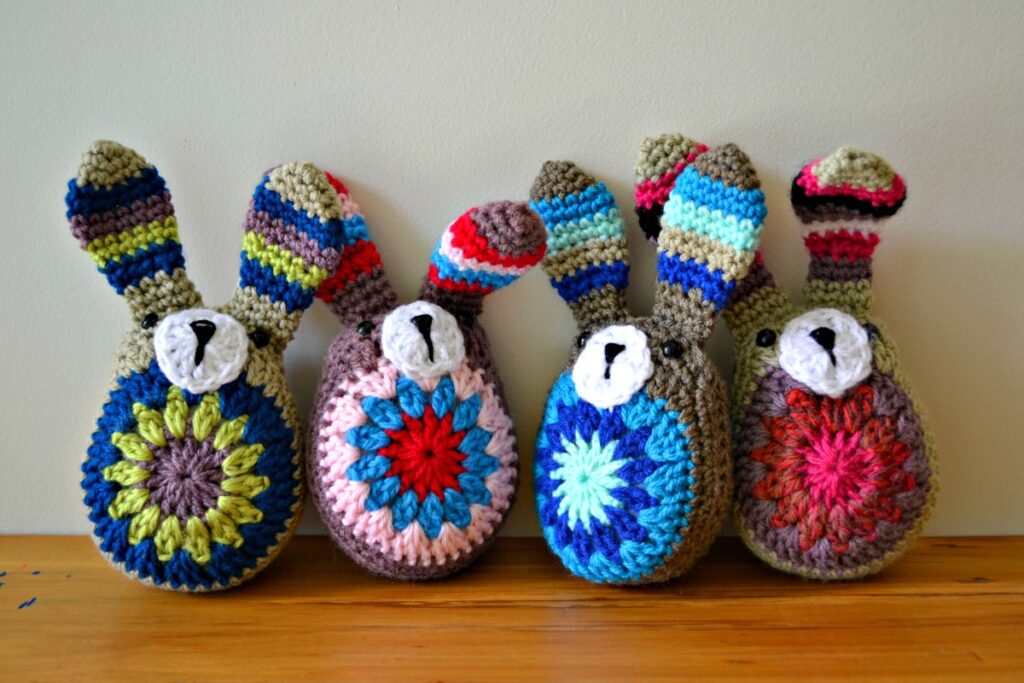 Nibble Nibble, Hop Hop, Easy Crochet Bunny