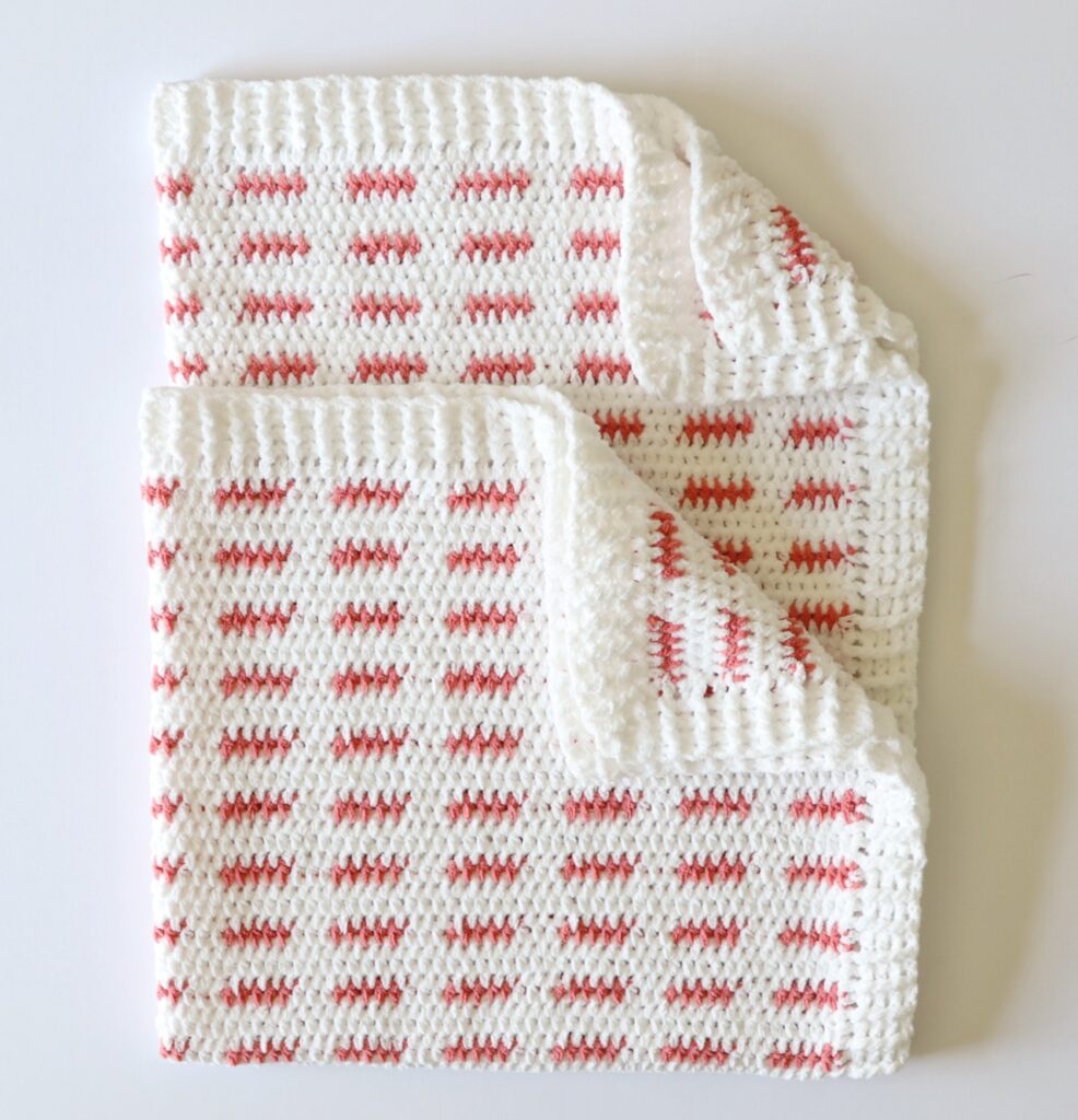 Double Crochet Post Ribbing