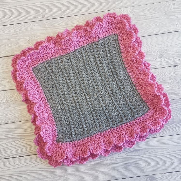 Crochet Layered Scallops Border