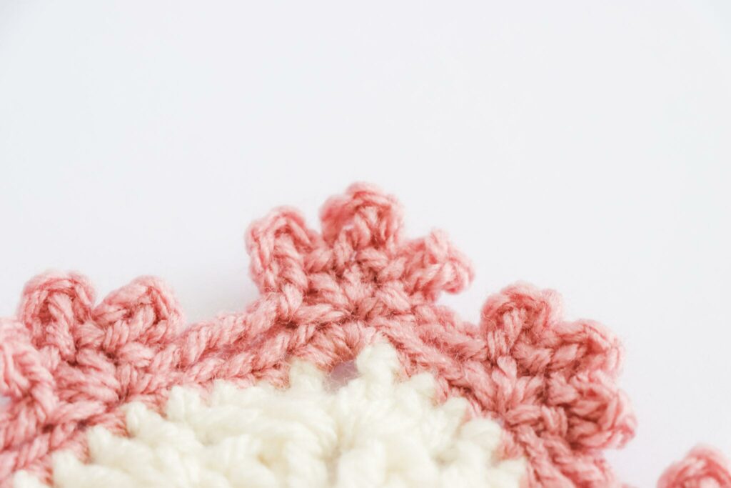 Crochet Triple Picot Border