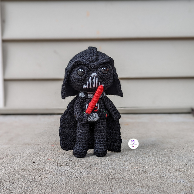 Darth Vader Crochet Doll