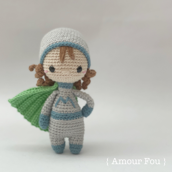 Crochet Supermom doll