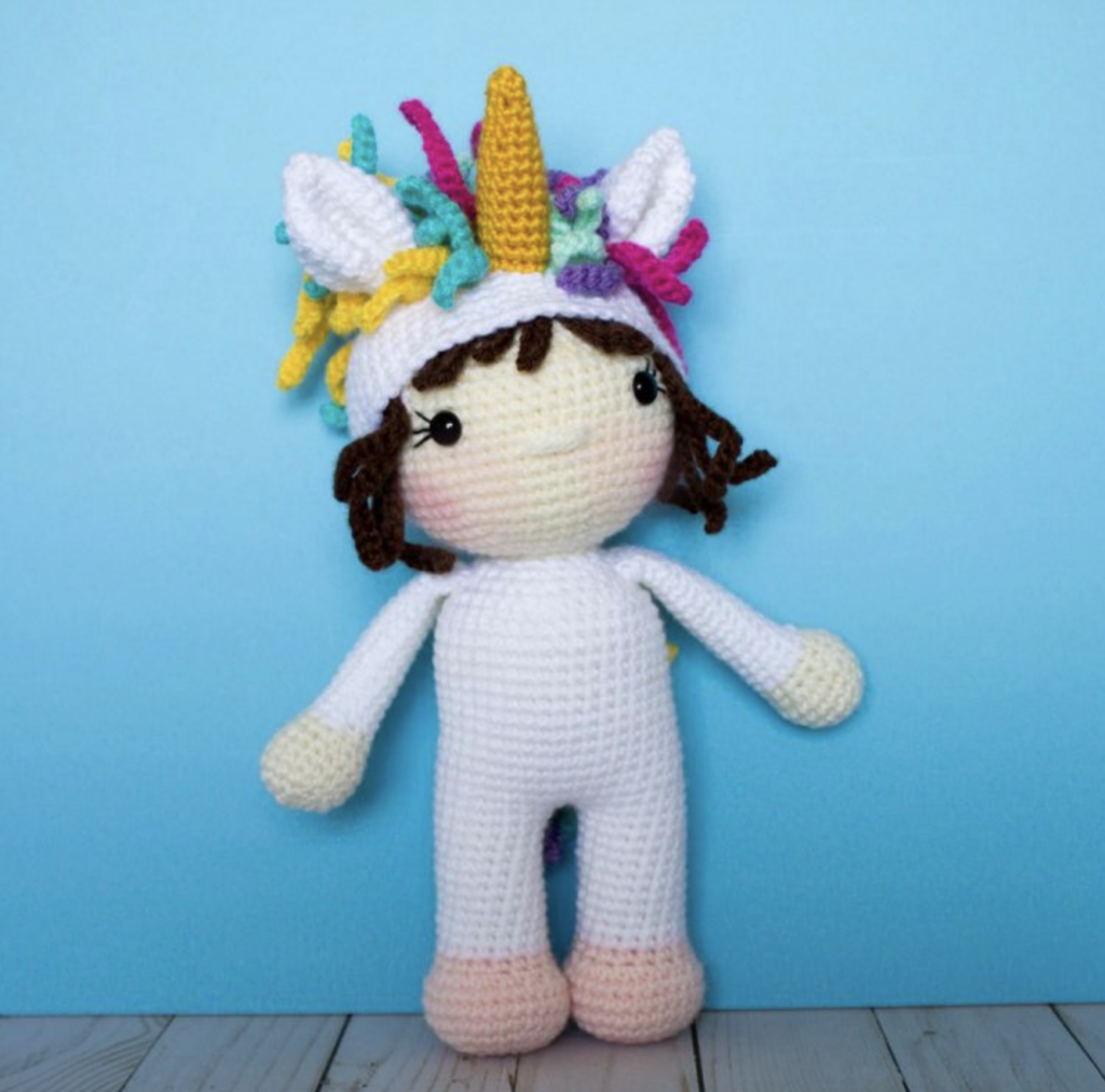 Wanda the Crochet Unicorn