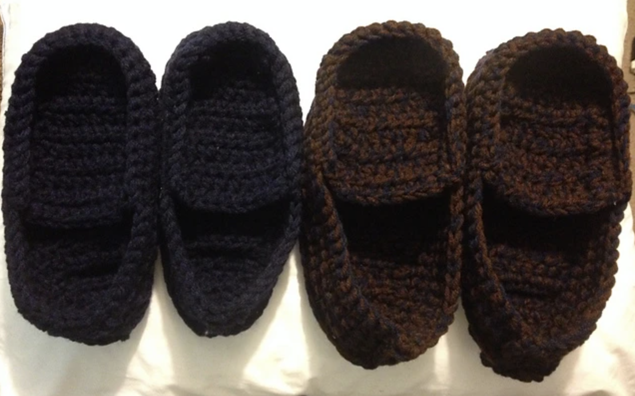 Manly Crochet Loafers